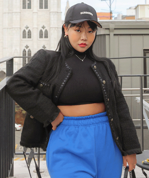 라엘리 트위드쟈켓 (빅사이즈 2호까지 하객룩 데일리 봄 간절기)