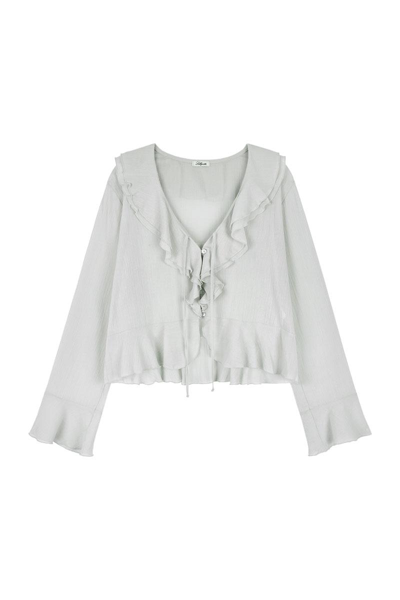 [2nd] Soap Frill Blouse