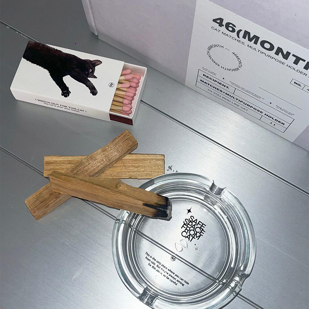 [Gift SET] safe cat (빅성냥+트레이홀더+팔로산토)/스타터키트
