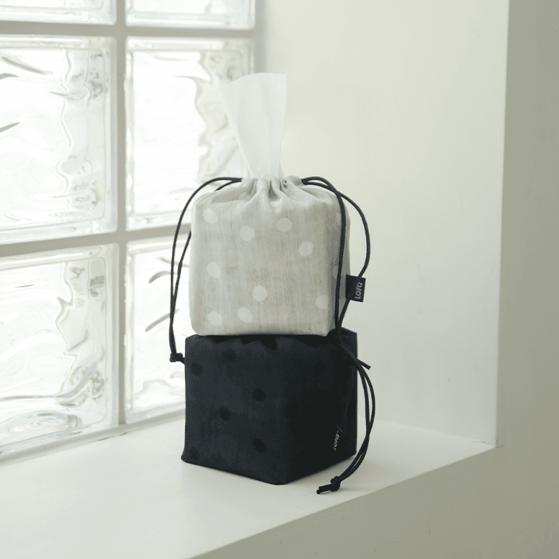 페블스 티슈 파우치 케이스 _ 2 colors