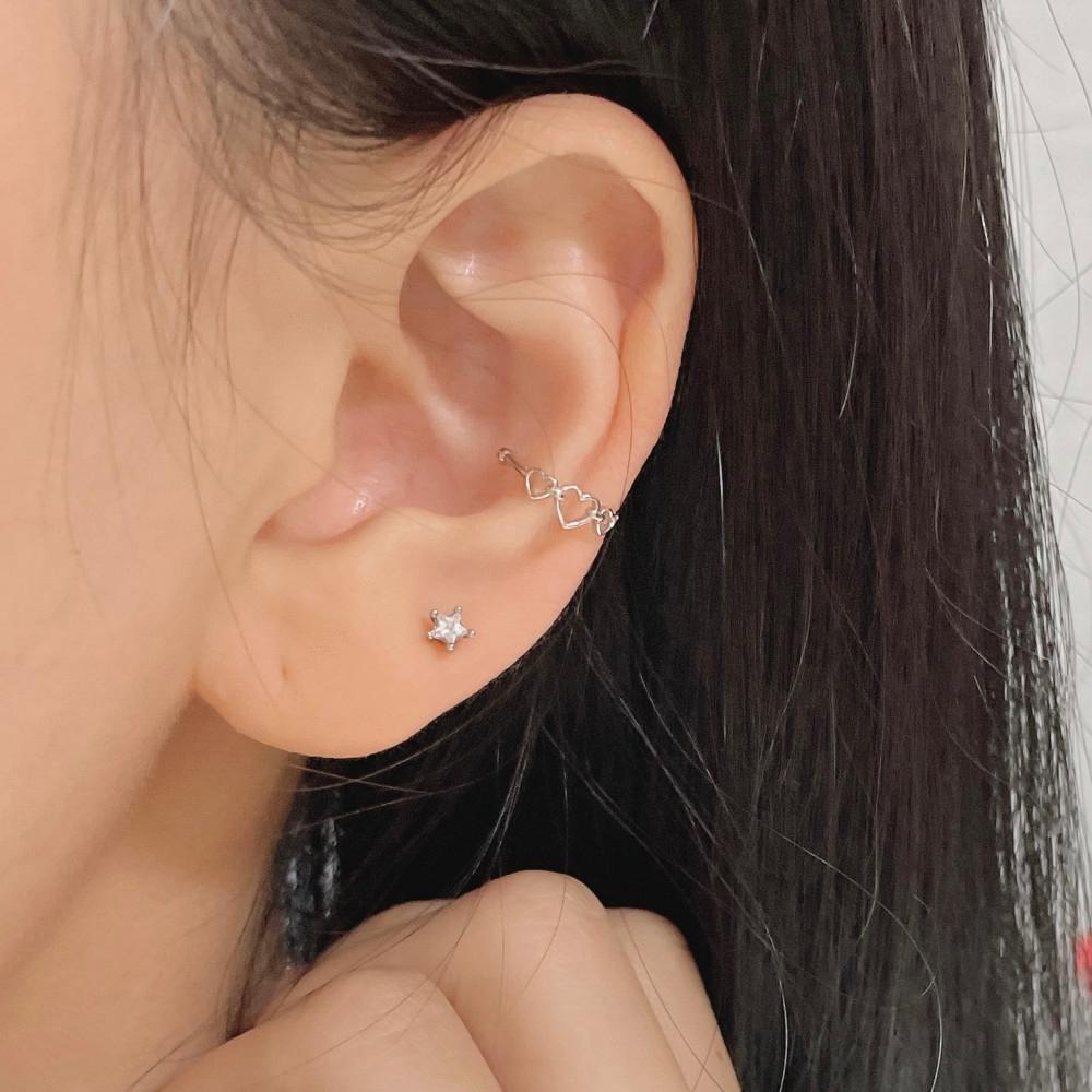 이너컨츠 라인하트 링 이어커프 귀찌