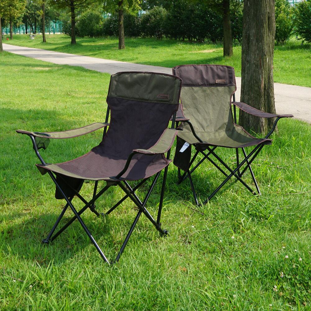 1+1 하이랜드 암레스트 캠핑 의자 GF319001S 낚시 팔걸이 접이식 체어