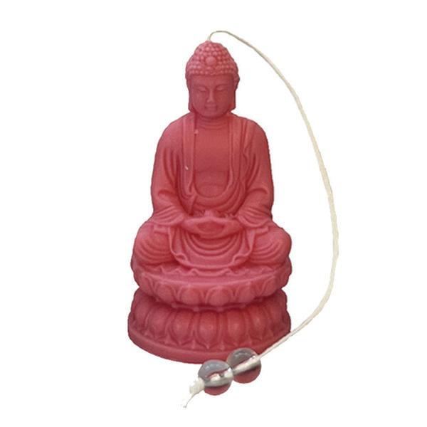 (HYOBEAK) Buddha Candle Pink