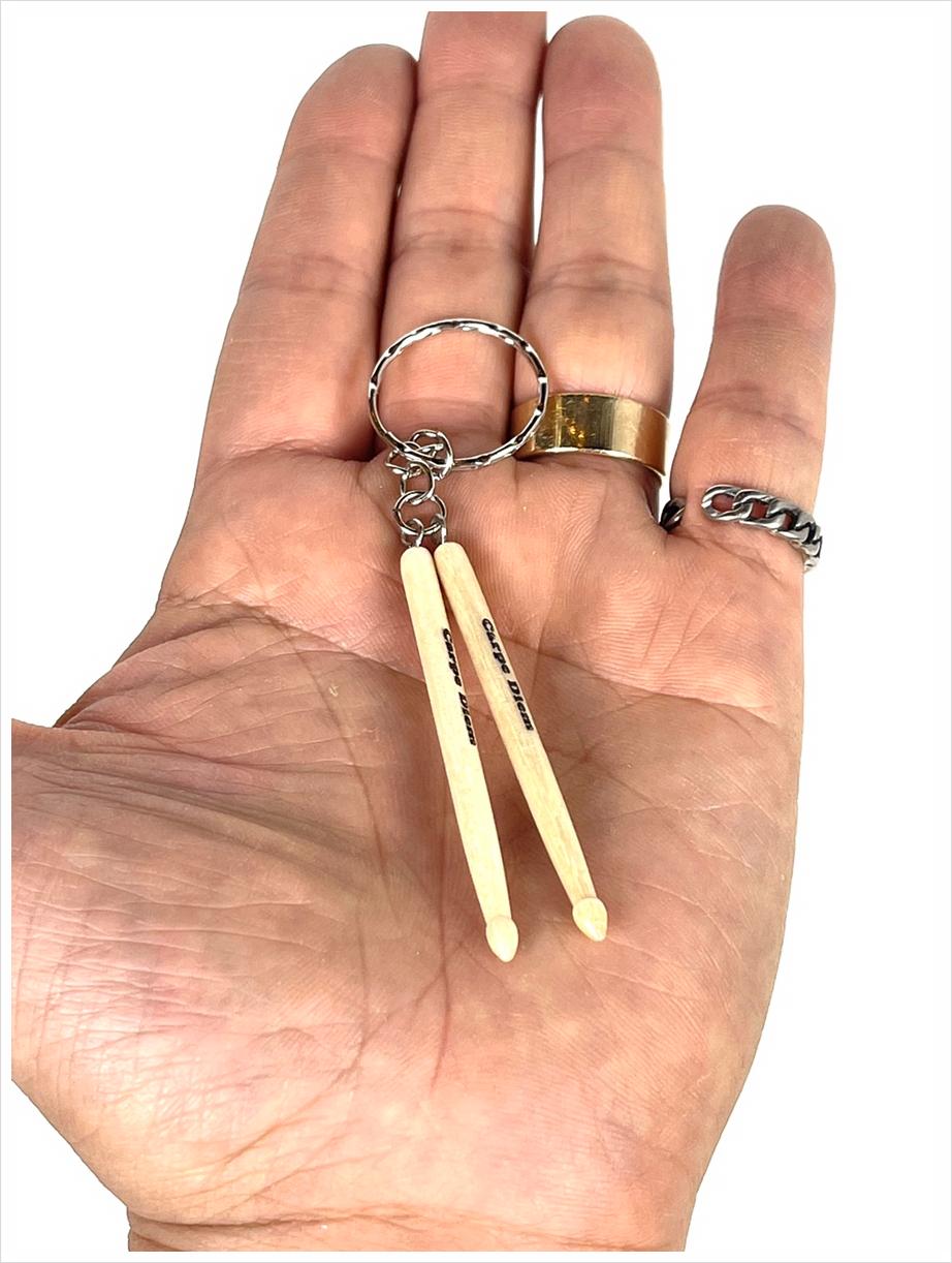 드럼스틱 열쇠고리