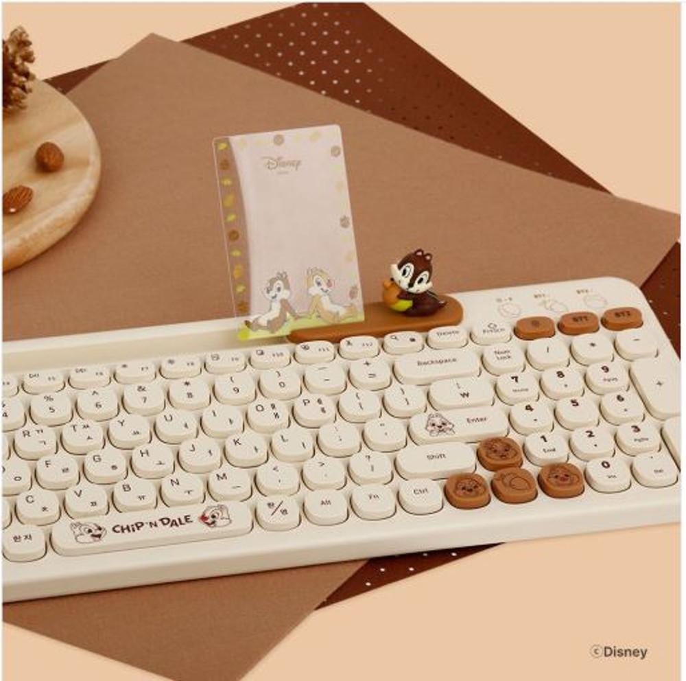 로이체 디즈니 칩앤데일 멀티페어링 무선키보드