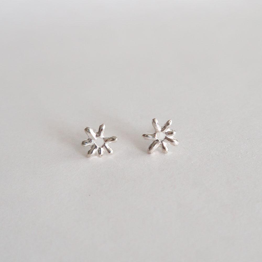silver 925 Winter light earring [silver/gold]