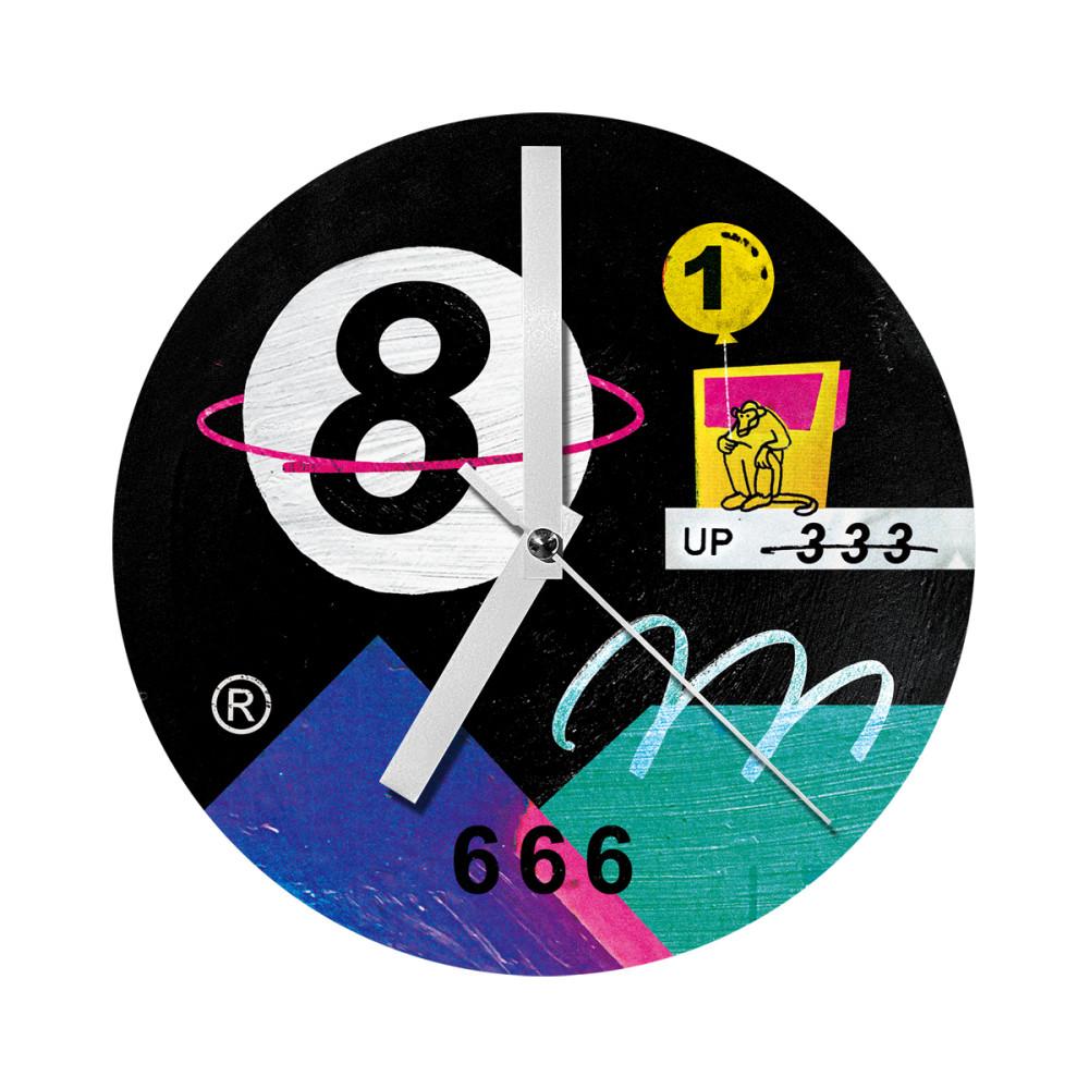 [ 시계 ] 8ball Series X Design wall clock 우니88 에잇볼 8볼 당구공 우주 외계인 행성 원숭이 시계 디자인 무소음 벽시계 인테리어 방꾸미기 탁상시계