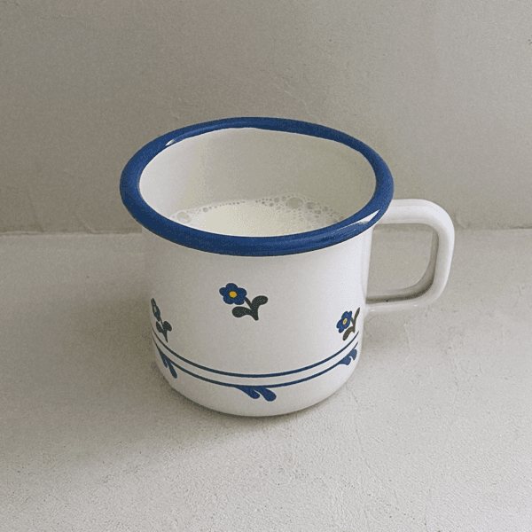 [Munder Email] Vintage Flower Mug
