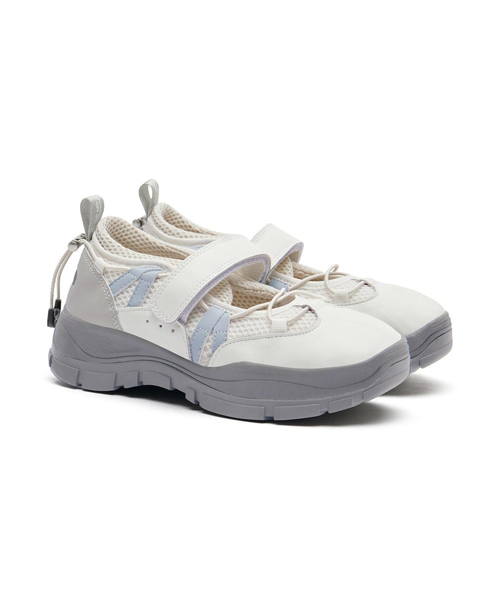 BRYN VELCRO SNEAKERS(MESH) V2 - WHITE