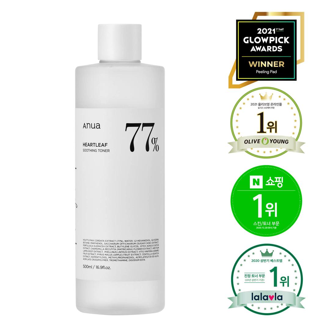 아누아 어성초 77% 진정 토너 500ml