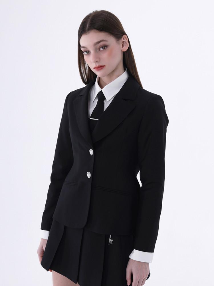 [클럿스튜디오] 0 2 헬걸 자켓 - 블랙