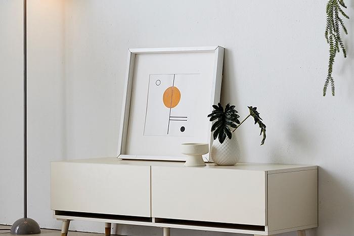 켄트 서랍형 거실장 1200 티비다이 MRF013C