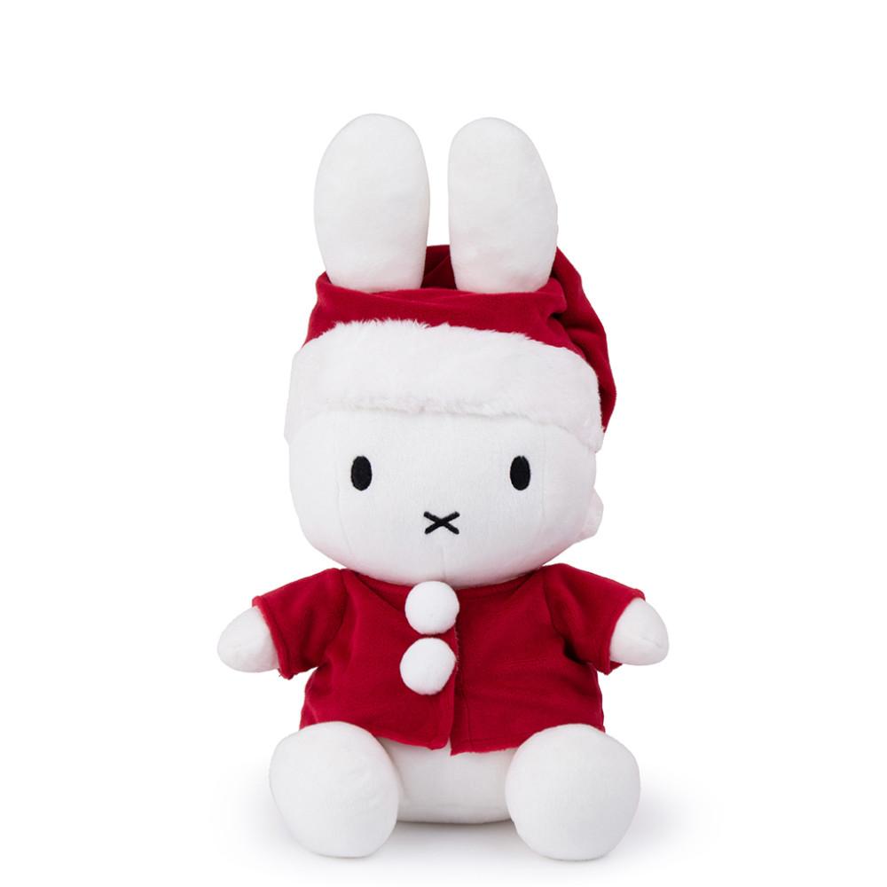 miffy 미피 산타 토끼 애착 인형 - 33cm