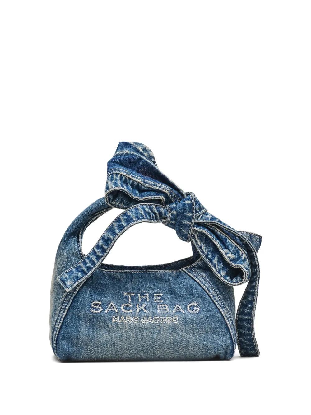 Marc Jacobs The Bow Mini Sack Bag | Blue | FARFETCH AU