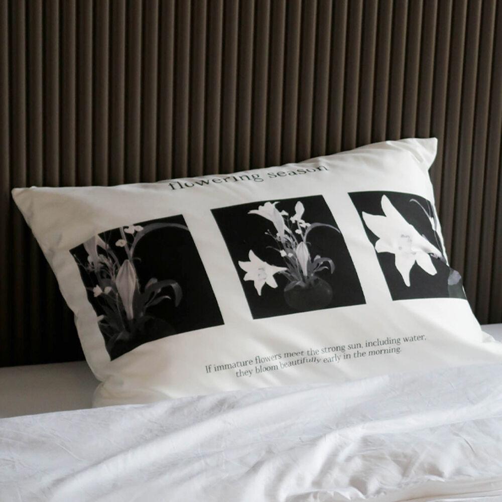 season white pillow cover