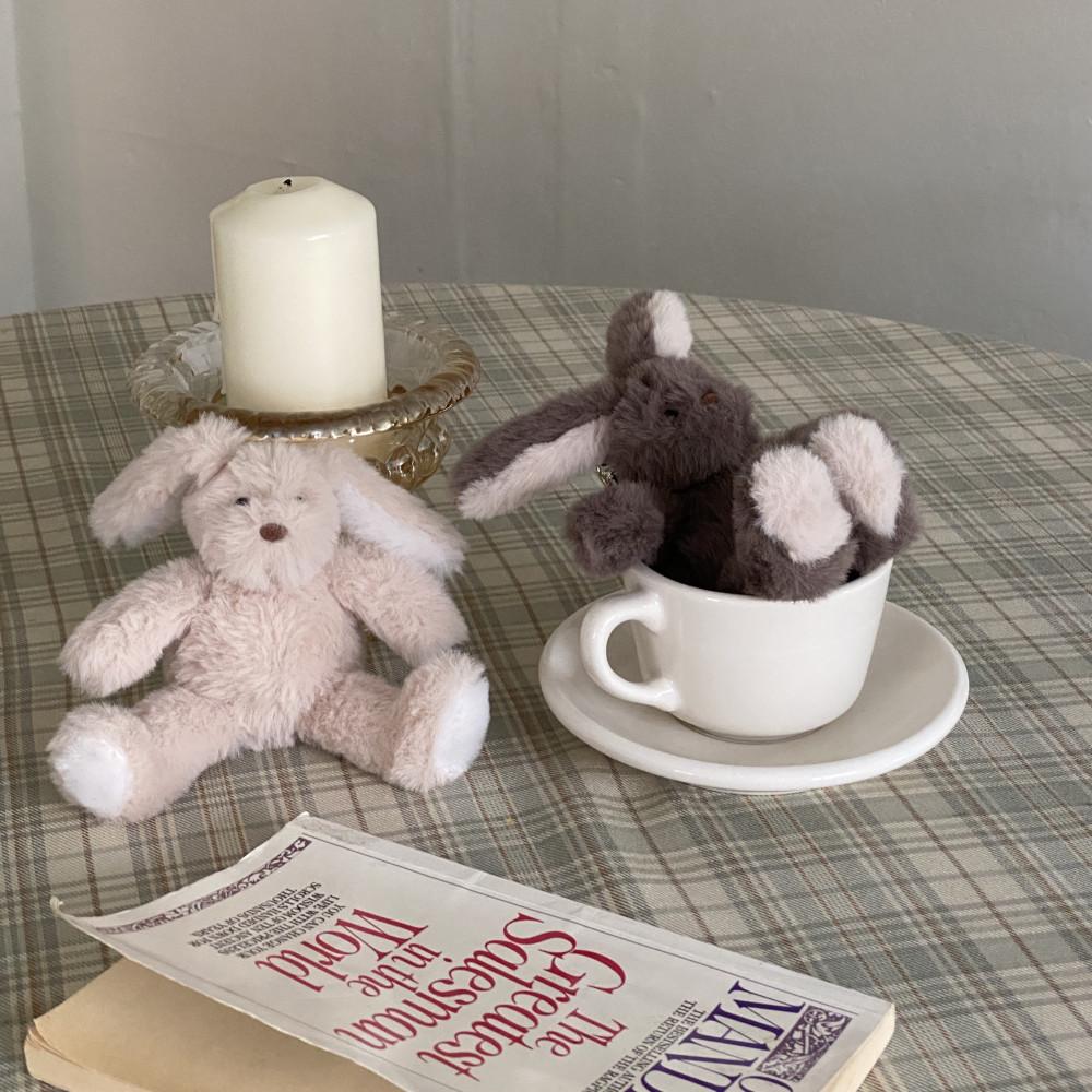 [테이스티드] 라떼 버니 토끼 인형 키링 열쇠고리