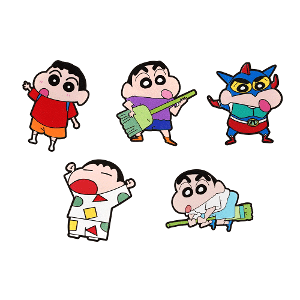 [짱구홈] 짱구 캐릭터 반짝 LED 지비츠 세트