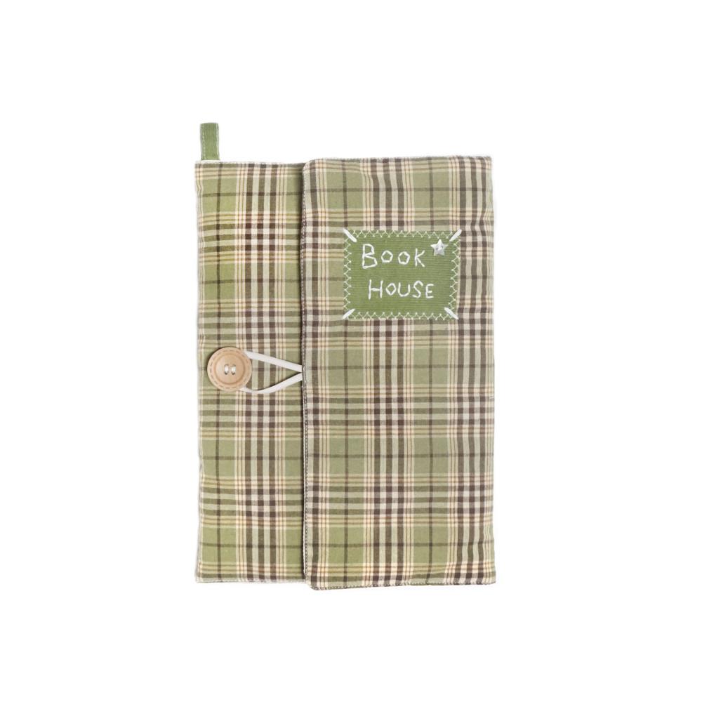 BOOK HOUSE_tartan check [green]