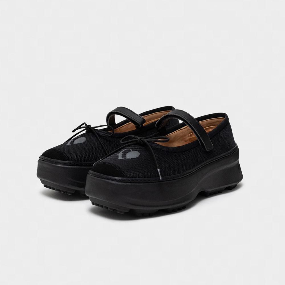 Glow platform mary jane_Mesh black