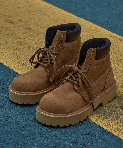 WTRD5116 카메룬 스웨이드 7홀 워커 카멜 [230~290MM]