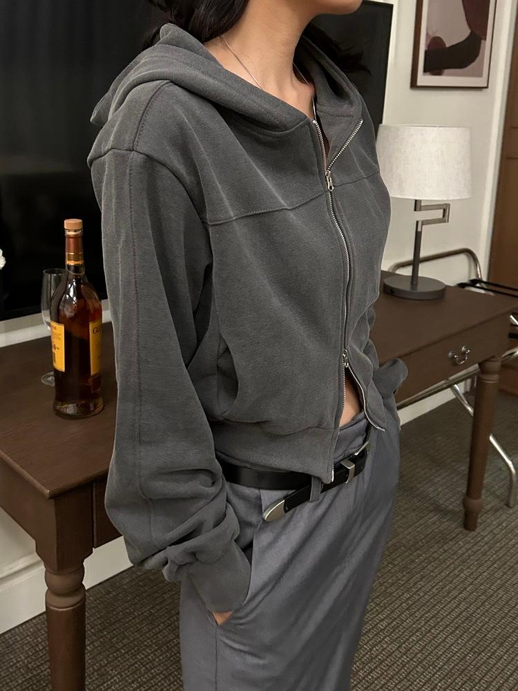 2WAY HOOD ZIP-UP (2COLOR)