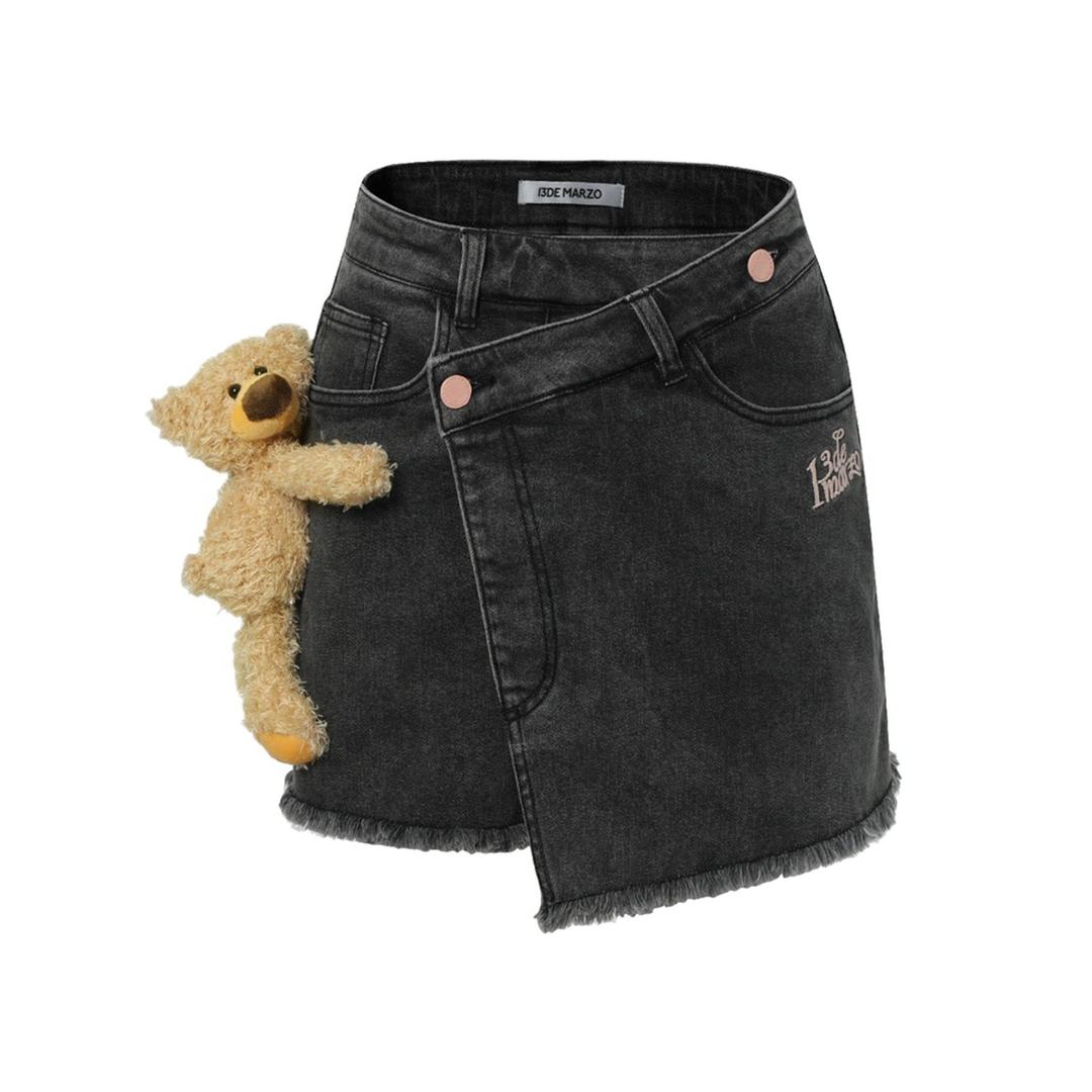 Bear Geometry Pantskirt Black - S