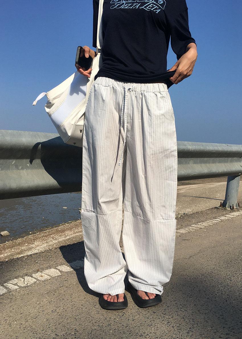 RESORT STRIPE PANTS (2color)