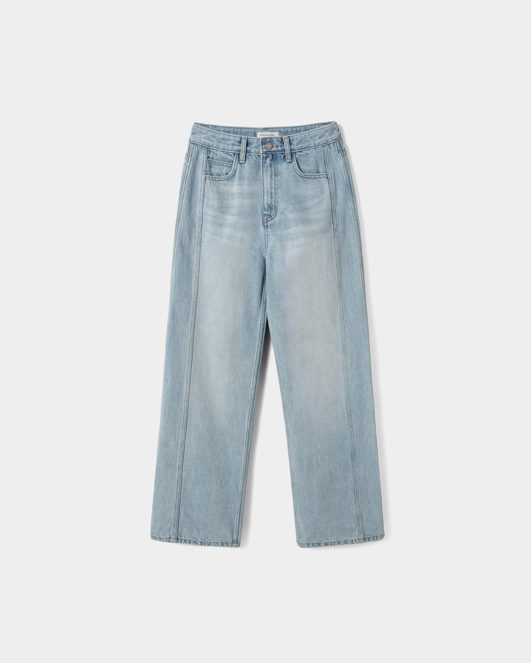 Rion Side Panel Loose Denim