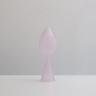 Bud Vase frosted pink