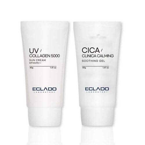 에끌라두 유브이 콜라겐5000선크림 40g (클리니카 카밍수딩젤 증정)