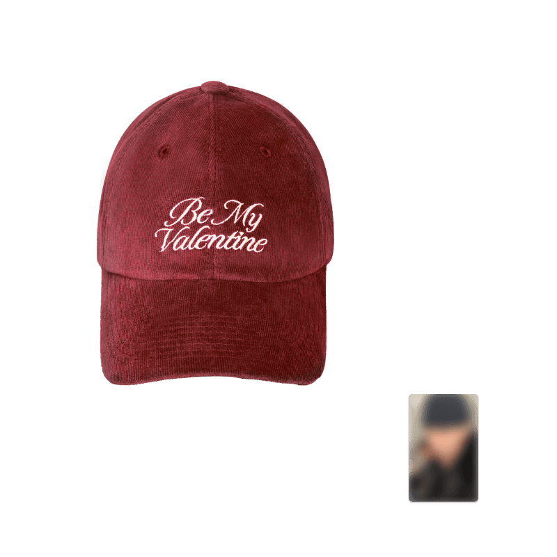 TAEYANG 2026 Be My Valentine BALL CAP SET - OFFICIAL MERCH