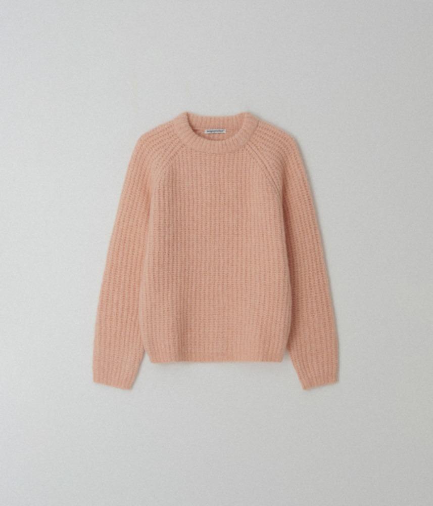 [MIGU PRODUCT]  PEACH RAGLAN KNIT MTM