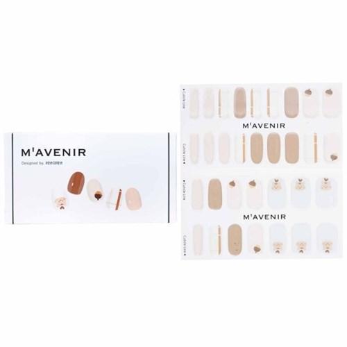 마베니르 네일 스티커 (배색) - # 먹는 다람쥐 네일 32pcs