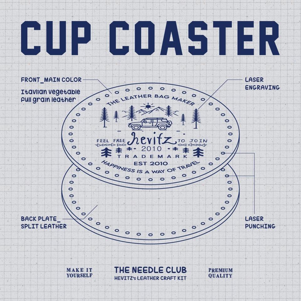 헤비츠 더 니들 클럽 컵 코스터