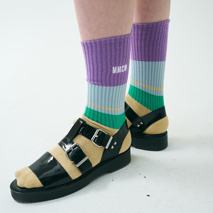 MMCW LONG SPORTS SOCKS/BEIGE