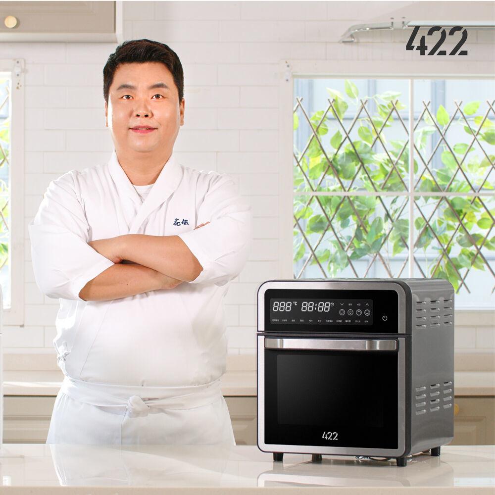 422 요리는 장비빨 올 스텐 오븐 대용량 14L 에어프라이어