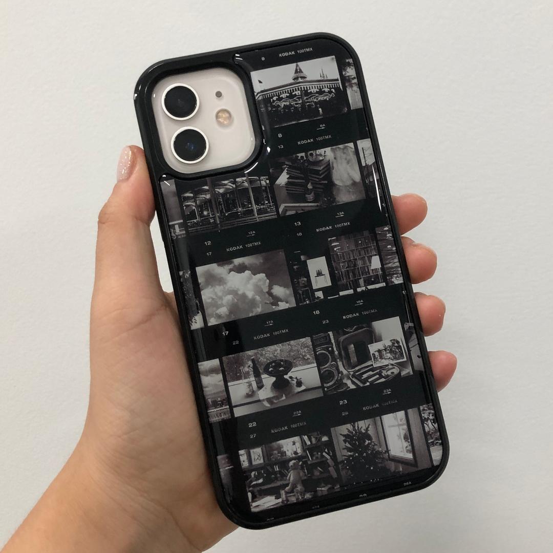 흑백필름 에폭시 범퍼 폰케이스