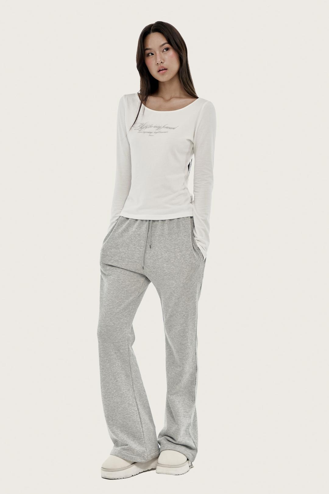 Kleen club letter top, White
