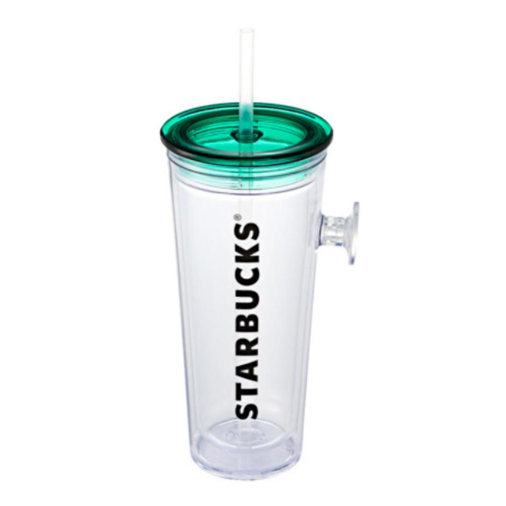 [우체국택배] 스타벅스 그린 팝핸들 콜드컵 473ml, 2020 그린 코어 MD