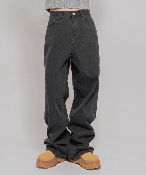 [WIDE] Woody Pants Charcoal