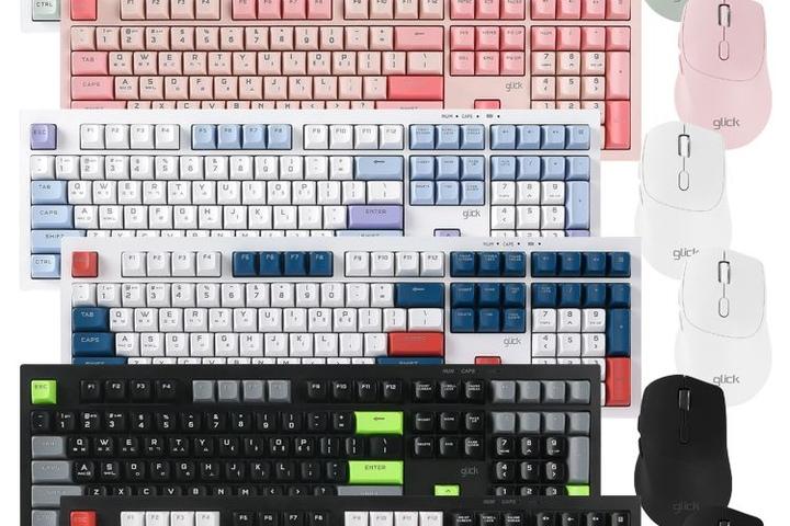 오피스프로 WMK50 사일런스 M 무소음 무선 블루투스 108 키보드 마우스 세트