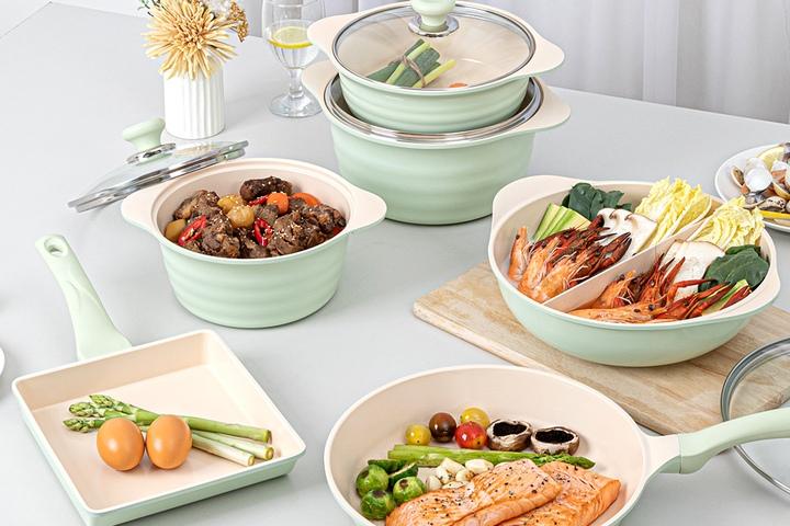 허브를 담은 화사함! 오슬로 허브 인덕션 IH 냄비/후라이팬 모음전