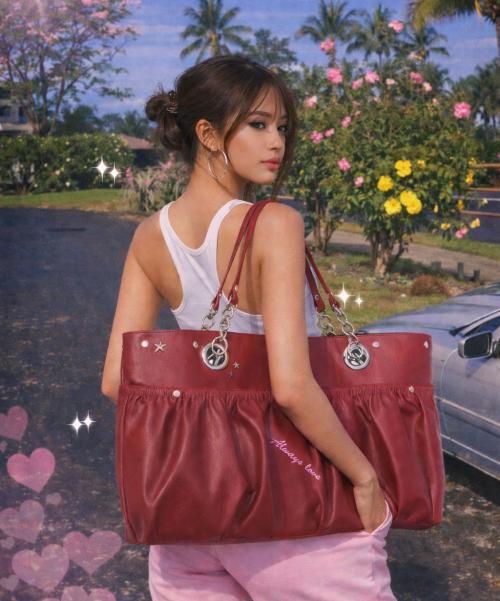 올웨이즈러브 토트 - Fishnet Stockings Red