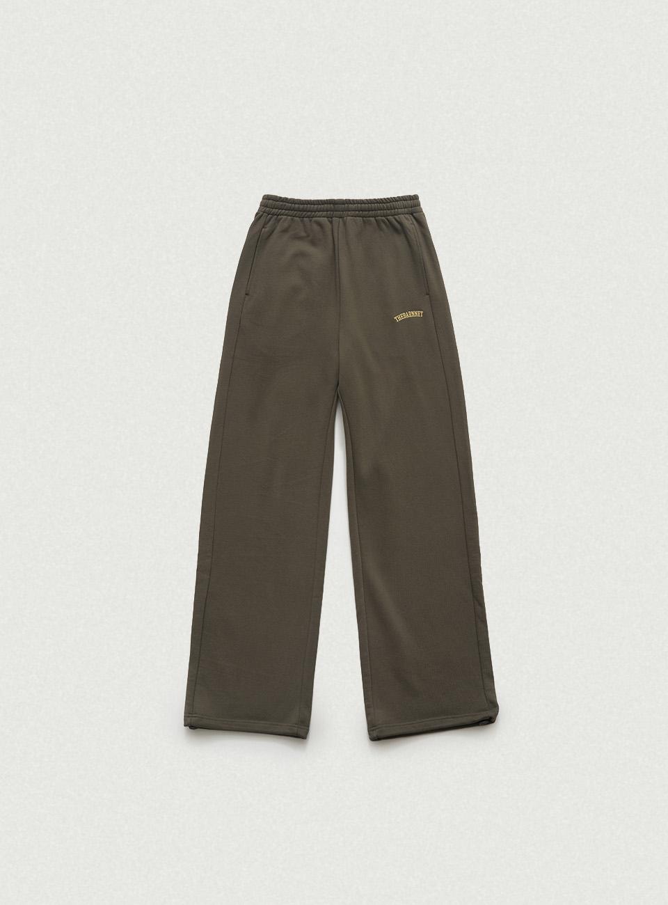 Sofie Sweat Drawstring Pants_Khaki
