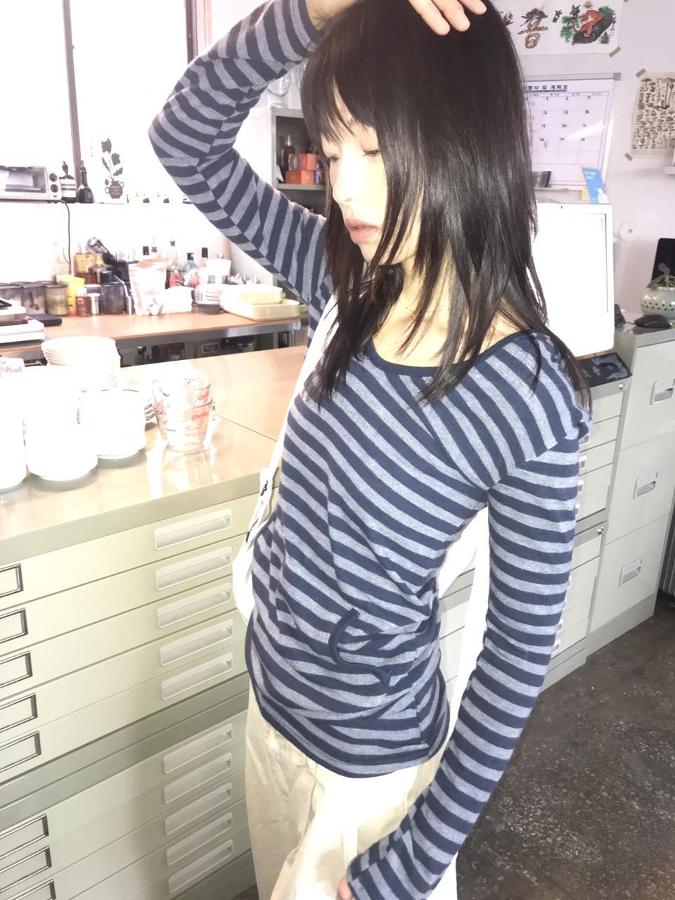 mook long hood tee (2color)
