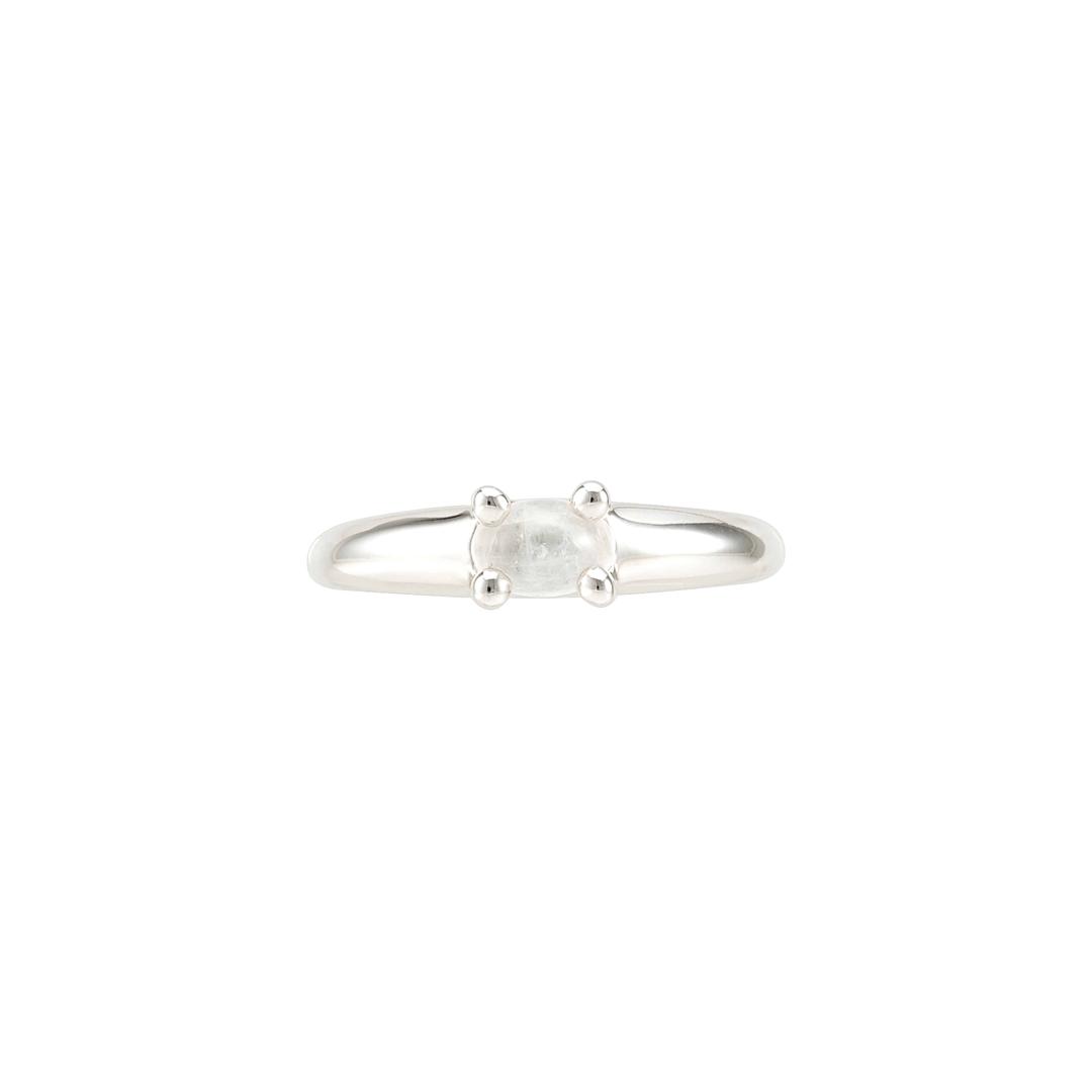 pinky mushroom ring (gemstone)