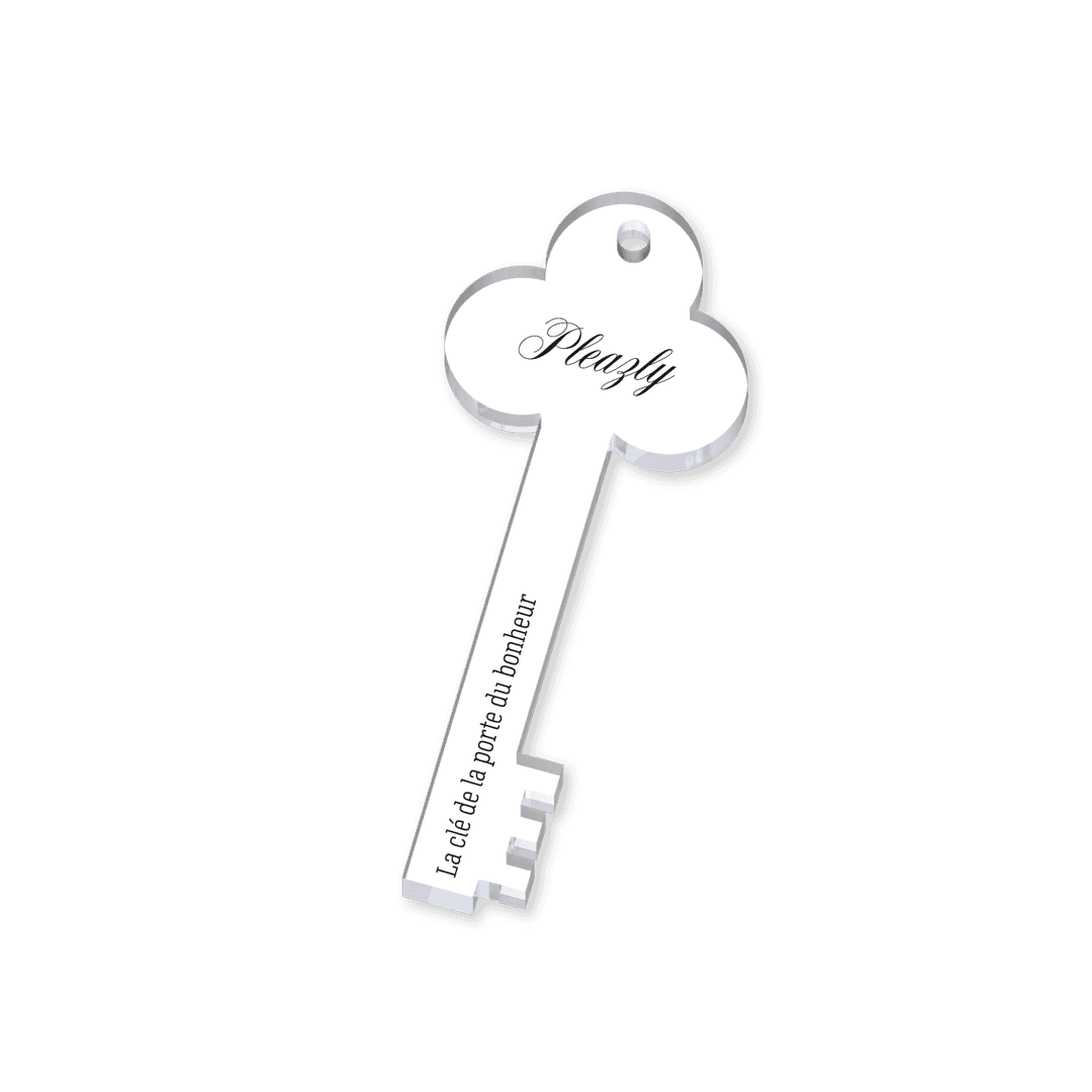 Clover Key Keyring