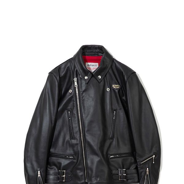 391 Lightning Jacket / Regular Fit / Red cotton / Black