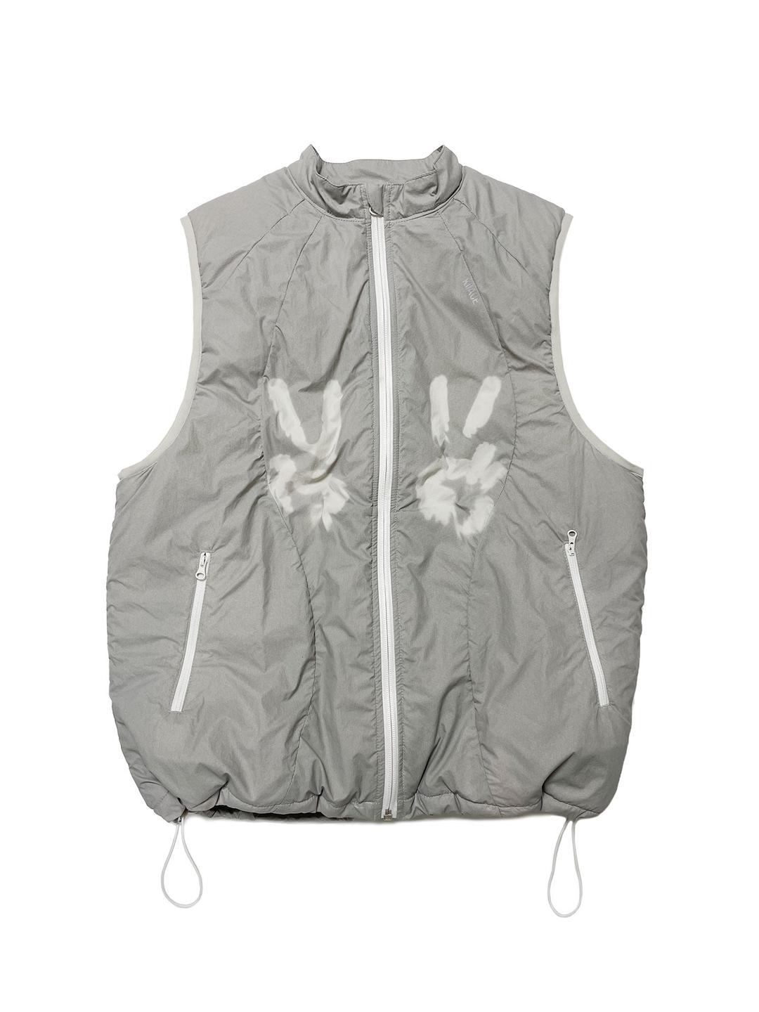 HR Puffer Vest - Light Grey / M