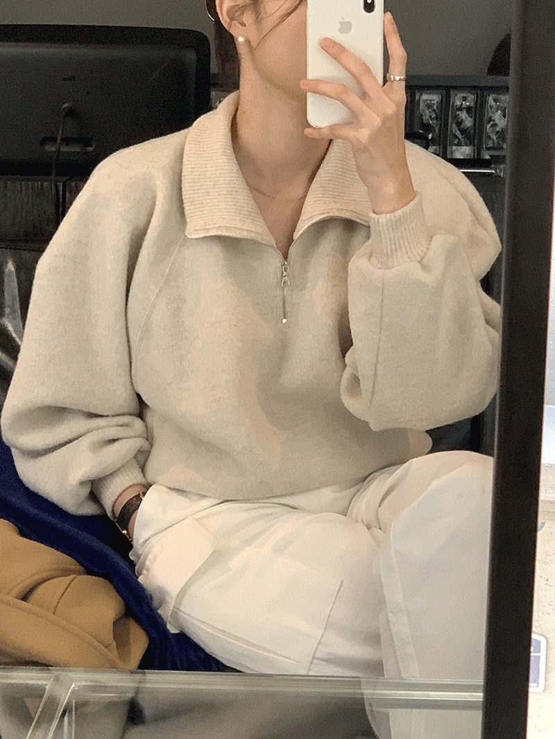 르셉 울 집업 니트 (3 color)